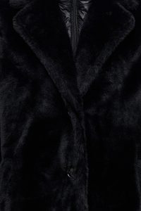 پالتو زنانه Alaska تدی مشکی دری مد