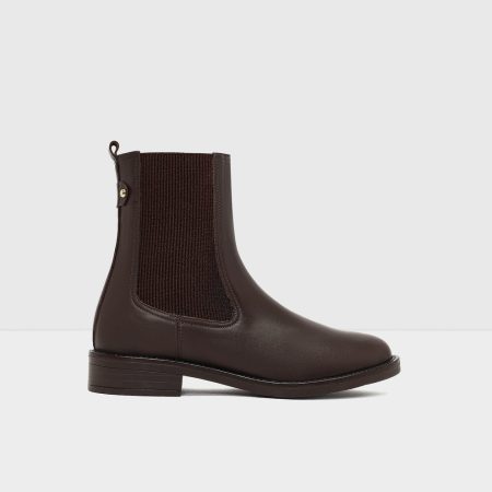 چکمه زنانه قهوه‌ای چرمی آلدو SUBURS-TR – ALDO