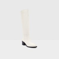 چکمه زنانه چرم سفید FAVORME-TR – ALDO