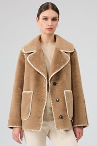 کاپشن تدی زنانه کاراملی Vald’isere دری مد