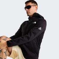کاپشن نورث فیس مردانه Mountain Athletics پلار زیپ‌کامل کلاهدار – The North Face