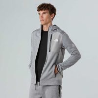کاپشن نورث فیس مردانه Mountain Athletics پلار زیپ‌کامل کلاهدار – The North Face