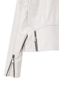 کاپشن چرم یقه دو سینه زنانه نیو ایج دری مد