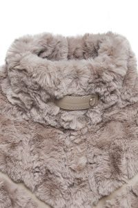 کاپشن چرمی تدی زنانه ویزون Melrose دری مد