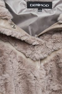 کاپشن چرمی تدی زنانه ویزون Melrose دری مد