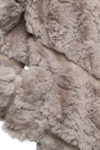 کاپشن چرمی تدی زنانه ویزون Melrose دری مد