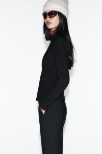 کت اسکی زنانه ضدآب تنفس‌پذیر زارا – ZARA