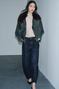 کت بامبر جین زنانه کالکشن ZW زارا – ZARA