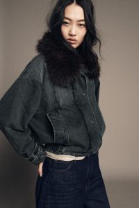 کت بامبر جین زنانه کالکشن ZW زارا – ZARA