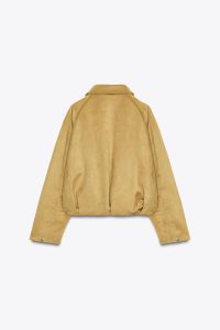 کت بامبر زنانه جیر مصنوعی زارا – ZARA