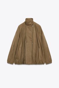 کت بامبر زنانه فلوئید کالکشن ZW زارا – ZARA