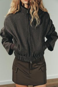 کت بامبر زنانه نرم زارا – ZARA