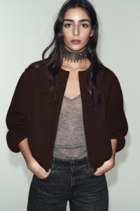 کت بامبر زنانه نرم زارا – ZARA