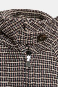 کت بامبر زنانه چهارخانه quilted زارا – ZARA