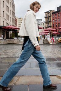 کت بوکله زنانه با جیب پاکتی زارا – ZARA