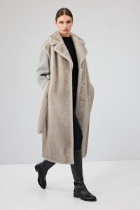 کت تدی زنانه طوسی Mirage دری مد