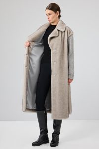 کت تدی زنانه طوسی Mirage دری مد