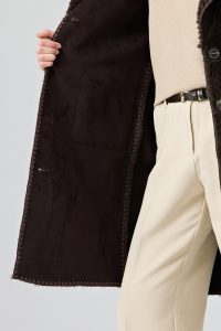 کت تدی زنانه قهوه‌ای Corvara دری مد