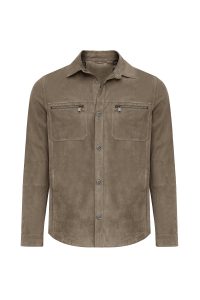 کت جیر مردانه رنگ بژ Kroos دری مد