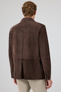 کت جیر مردانه قهوه‌ای Blazer Rodrygo دری مد