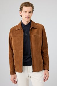 کت جیر مردانه قهوه‌ای Mark دری مد