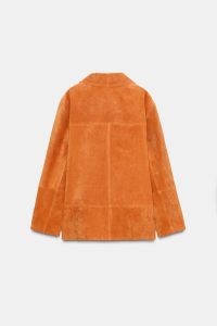 کت جیر چرم طبیعی زنانه زارا – ZARA