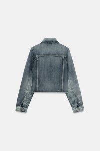 کت جین کوتاه زنانه کالکشن ZW زارا – ZARA