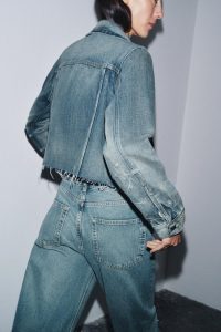 کت جین کوتاه زنانه کالکشن ZW زارا – ZARA