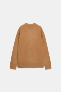 کت زنانه اورسایز پشم‌دار زارا – ZARA
