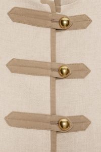 کت زنانه با اپل سرشانه و دکمه قفلی زارا – ZARA