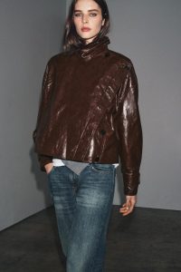 کت زنانه براق کالکشن ZW زارا – ZARA