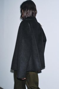 کت زنانه ترکیب پشم کالکشن ZW زارا – ZARA