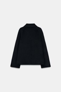 کت زنانه ترکیب پشم کالکشن ZW زارا – ZARA