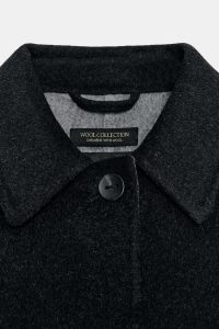 کت زنانه ترکیب پشم کالکشن ZW زارا – ZARA