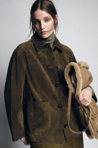 کت زنانه جیر با جیب کالکشن ZW (لیمیتد) زارا – ZARA