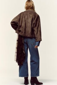 کت زنانه جیر مصنوعی زارا – ZARA