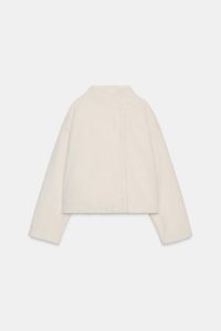 کت زنانه خز مصنوعی دو ردیفه زارا – ZARA