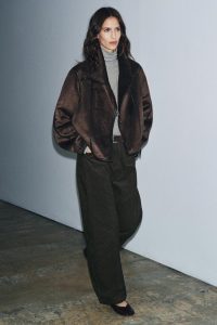 کت زنانه دو لایه کالکشن ZW زارا – ZARA