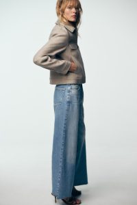 کت زنانه زیپ‌دار با حس نرم زارا – ZARA