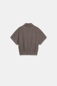 کت زنانه نرم آستین کوتاه زارا – ZARA