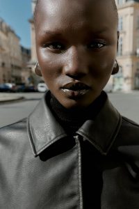 کت زنانه چرم مصنوعی زارا – ZARA