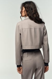 کت زنانه کوتاه زیپ‌دار زارا – ZARA