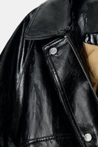 کت زنانه یقه خز مصنوعی کالکشن ZW زارا – ZARA