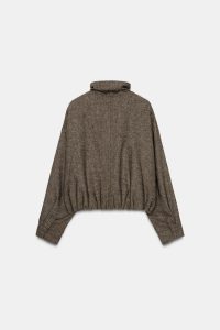 کت پشمی زنانه جناغی زارا – ZARA