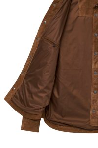 کت چرم جیر یقه پیراهن مردانه کانته دری مد