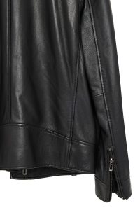 کت چرم مشکی موتورسواری مردانه Carter دری مد