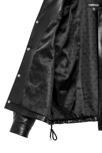 کت چرمی زنانه مشکی اوور سایز Susan دری مد