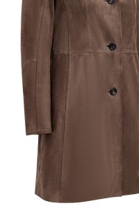 کت چرمی زنانه ویزون جیر Tara دری مد