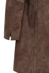 کت چرمی زنانه ویزون جیر Tara دری مد