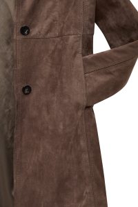 کت چرمی زنانه ویزون جیر Tara دری مد